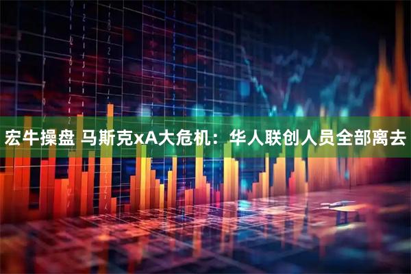宏牛操盘 马斯克xA大危机：华人联创人员全部离去
