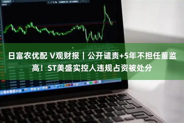 日富农优配 V观财报｜公开谴责+5年不担任董监高！ST美盛实控人违规占资被处分
